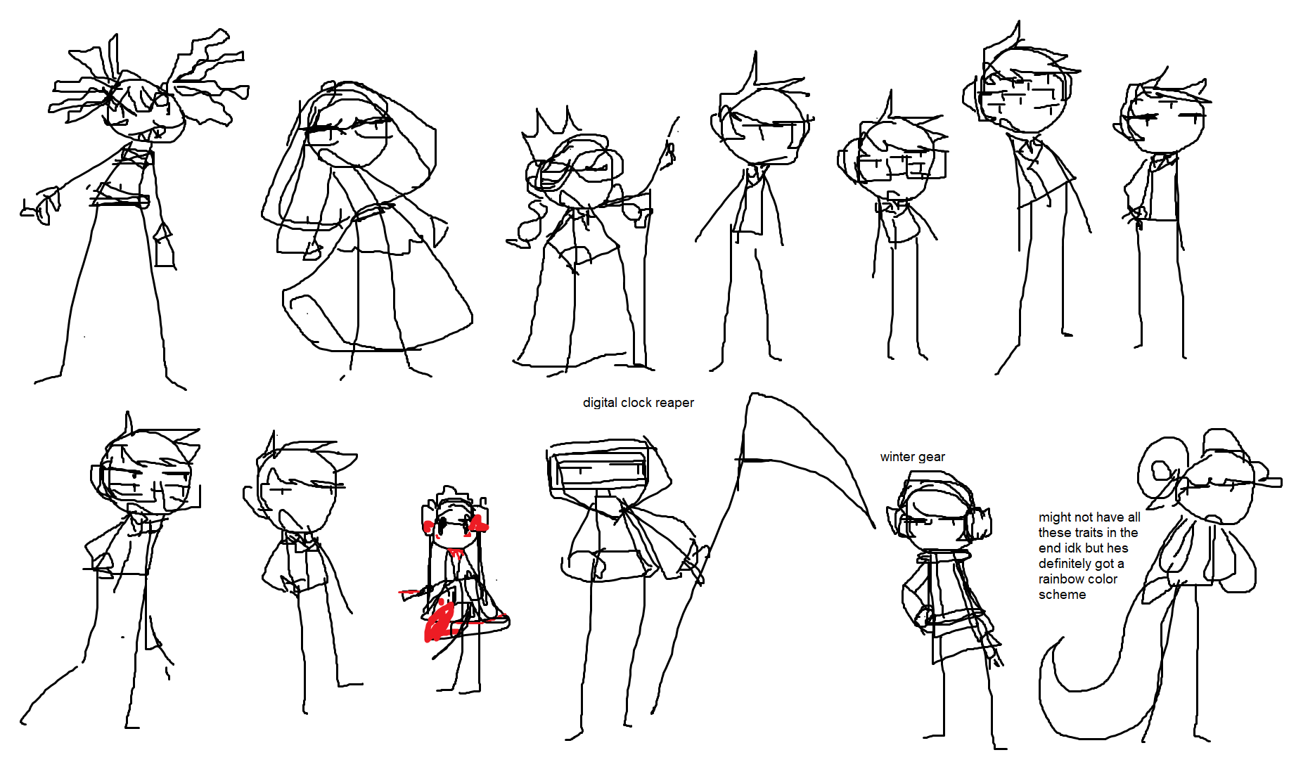 Mouse doodles